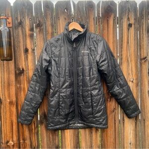 Columbia Black Omni-heat Insulated Lightweight Puffer Jacket, Women’s Size XS